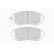 Brake Pad Set, disc brake PREMIER ECO FRICTION FDB1639 Ferodo, Thumbnail 3