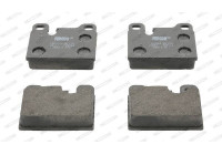 Brake Pad Set, disc brake PREMIER ECO FRICTION FDB164 Ferodo