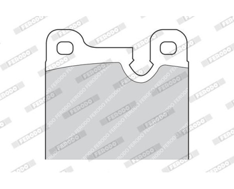 Brake Pad Set, disc brake PREMIER ECO FRICTION FDB164 Ferodo, Image 2