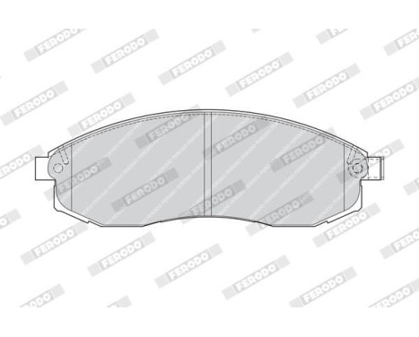 Brake Pad Set, disc brake PREMIER ECO FRICTION FDB1646 Ferodo, Image 4