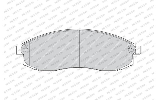 Brake Pad Set, disc brake PREMIER ECO FRICTION FDB1646 Ferodo, Image 4
