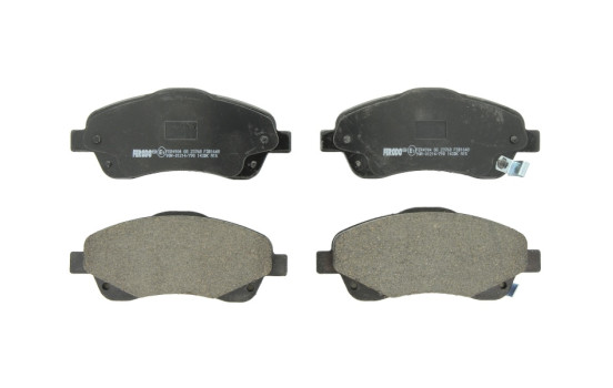 Brake Pad Set, disc brake PREMIER ECO FRICTION FDB1648 Ferodo