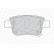 Brake Pad Set, disc brake PREMIER ECO FRICTION FDB1649 Ferodo, Thumbnail 4