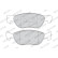 Brake Pad Set, disc brake PREMIER ECO FRICTION FDB1651 Ferodo, Thumbnail 4