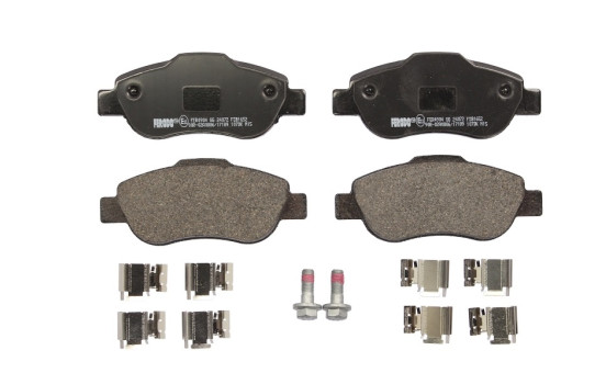 Brake Pad Set, disc brake PREMIER ECO FRICTION FDB1652 Ferodo