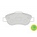 Brake Pad Set, disc brake PREMIER ECO FRICTION FDB1652 Ferodo, Thumbnail 4