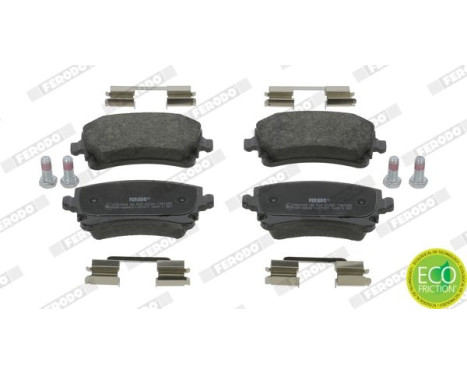Brake Pad Set, disc brake PREMIER ECO FRICTION FDB1655 Ferodo, Image 3