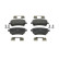 Brake Pad Set, disc brake PREMIER ECO FRICTION FDB1655 Ferodo, Thumbnail 2