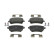Brake Pad Set, disc brake PREMIER ECO FRICTION FDB1655 Ferodo, Thumbnail 2