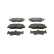 Brake Pad Set, disc brake PREMIER ECO FRICTION FDB1658 Ferodo, Thumbnail 2