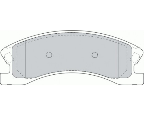 Brake Pad Set, disc brake PREMIER ECO FRICTION FDB1659 Ferodo, Image 2