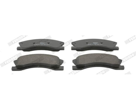 Brake Pad Set, disc brake PREMIER ECO FRICTION FDB1659 Ferodo, Image 4