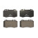 Brake Pad Set, disc brake PREMIER ECO FRICTION FDB1661 Ferodo