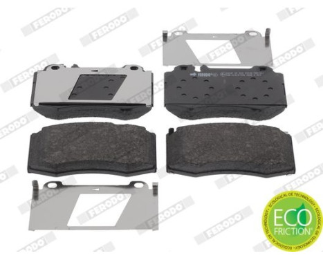 Brake Pad Set, disc brake PREMIER ECO FRICTION FDB1661 Ferodo, Image 3