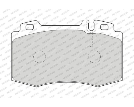 Brake Pad Set, disc brake PREMIER ECO FRICTION FDB1661 Ferodo, Image 4
