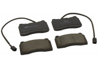 Brake Pad Set, disc brake PREMIER ECO FRICTION FDB1663 Ferodo