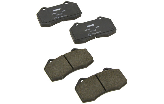 Brake Pad Set, disc brake PREMIER ECO FRICTION FDB1667 Ferodo