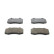 Brake Pad Set, disc brake PREMIER ECO FRICTION FDB1667 Ferodo, Thumbnail 2
