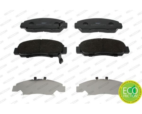 Brake Pad Set, disc brake PREMIER ECO FRICTION FDB1669 Ferodo, Image 2