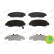 Brake Pad Set, disc brake PREMIER ECO FRICTION FDB1669 Ferodo, Thumbnail 3