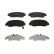 Brake Pad Set, disc brake PREMIER ECO FRICTION FDB1669 Ferodo, Thumbnail 2