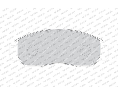 Brake Pad Set, disc brake PREMIER ECO FRICTION FDB1669 Ferodo, Image 3