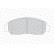 Brake Pad Set, disc brake PREMIER ECO FRICTION FDB1669 Ferodo, Thumbnail 3