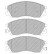 Brake Pad Set, disc brake PREMIER ECO FRICTION FDB1670 Ferodo, Thumbnail 2