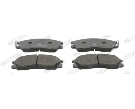 Brake Pad Set, disc brake PREMIER ECO FRICTION FDB1670 Ferodo, Image 4