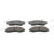 Brake Pad Set, disc brake PREMIER ECO FRICTION FDB1670 Ferodo, Thumbnail 4
