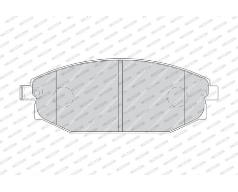 Brake Pad Set, disc brake PREMIER ECO FRICTION FDB1671 Ferodo, Image 4