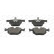 Brake Pad Set, disc brake PREMIER ECO FRICTION FDB1673 Ferodo, Thumbnail 3