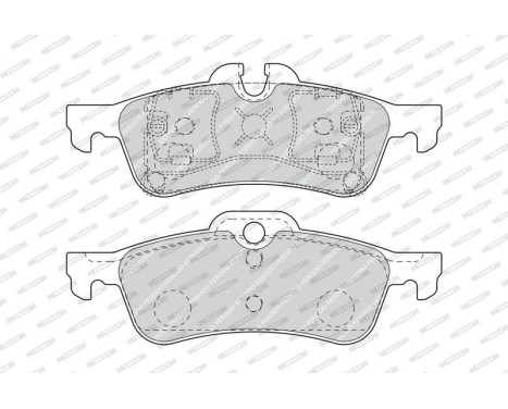 Brake Pad Set, disc brake PREMIER ECO FRICTION FDB1676 Ferodo, Image 3