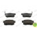 Brake Pad Set, disc brake PREMIER ECO FRICTION FDB1679 Ferodo, Thumbnail 3