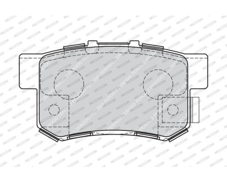 Brake Pad Set, disc brake PREMIER ECO FRICTION FDB1679 Ferodo, Image 3