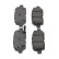 Brake Pad Set, disc brake PREMIER ECO FRICTION FDB1693 Ferodo, Thumbnail 4