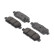 Brake Pad Set, disc brake PREMIER ECO FRICTION FDB1693 Ferodo, Thumbnail 7