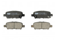 Brake Pad Set, disc brake PREMIER ECO FRICTION FDB1693 Ferodo