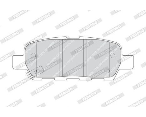 Brake Pad Set, disc brake PREMIER ECO FRICTION FDB1693 Ferodo, Image 3