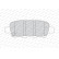 Brake Pad Set, disc brake PREMIER ECO FRICTION FDB1693 Ferodo, Thumbnail 3