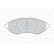 Brake Pad Set, disc brake PREMIER ECO FRICTION FDB1699 Ferodo, Thumbnail 4