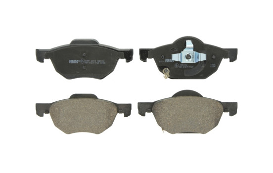 Brake Pad Set, disc brake PREMIER ECO FRICTION FDB1704 Ferodo