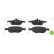 Brake Pad Set, disc brake PREMIER ECO FRICTION FDB1704 Ferodo, Thumbnail 3