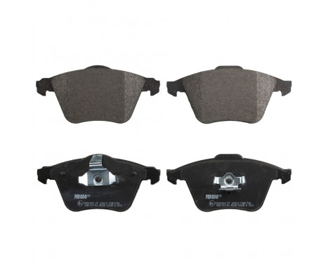 Brake Pad Set, disc brake PREMIER ECO FRICTION FDB1706 Ferodo