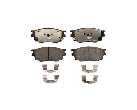 Brake Pad Set, disc brake PREMIER ECO FRICTION FDB1707 Ferodo