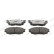 Brake Pad Set, disc brake PREMIER ECO FRICTION FDB1707 Ferodo, Thumbnail 3