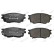 Brake Pad Set, disc brake PREMIER ECO FRICTION FDB1707 Ferodo, Thumbnail 3