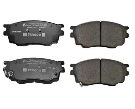 Brake Pad Set, disc brake PREMIER ECO FRICTION FDB1707 Ferodo, Image 3