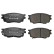 Brake Pad Set, disc brake PREMIER ECO FRICTION FDB1707 Ferodo, Thumbnail 3