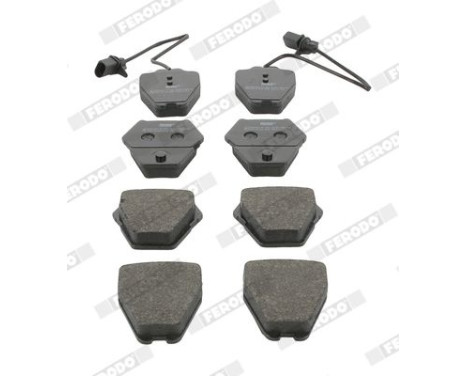 Brake Pad Set, disc brake PREMIER ECO FRICTION FDB1709 Ferodo, Image 4